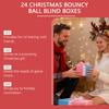 24 Christmas Bouncy Ball Blind Boxes As Holiday Gifts Are Suitable For Game Enthusiasts, Adults And Children.