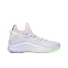 Anta Pechoin X  Shock Absorbing Non-Slip Durable Mid-Top Basketball Shoes Women Basketball Shoes Purple Green 122021102-3