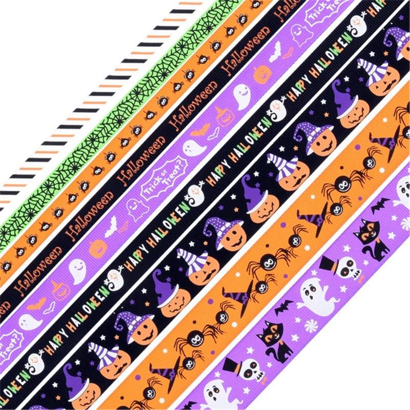 Practical Halloween Gift Wrapping Ribbons Essential Halloween Ribbon Accessory for Creative Costume Making and Decors