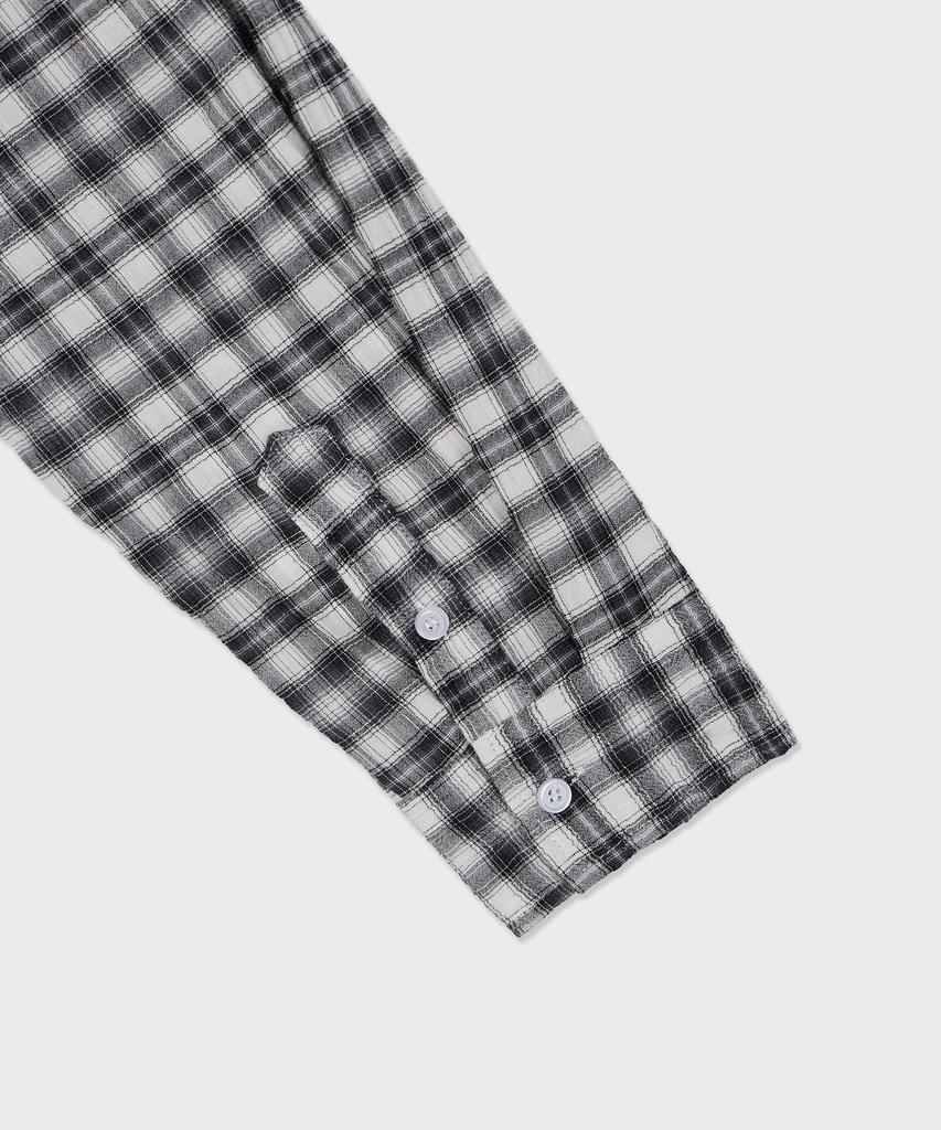 GLW Easy Overfit Check Shirt Black