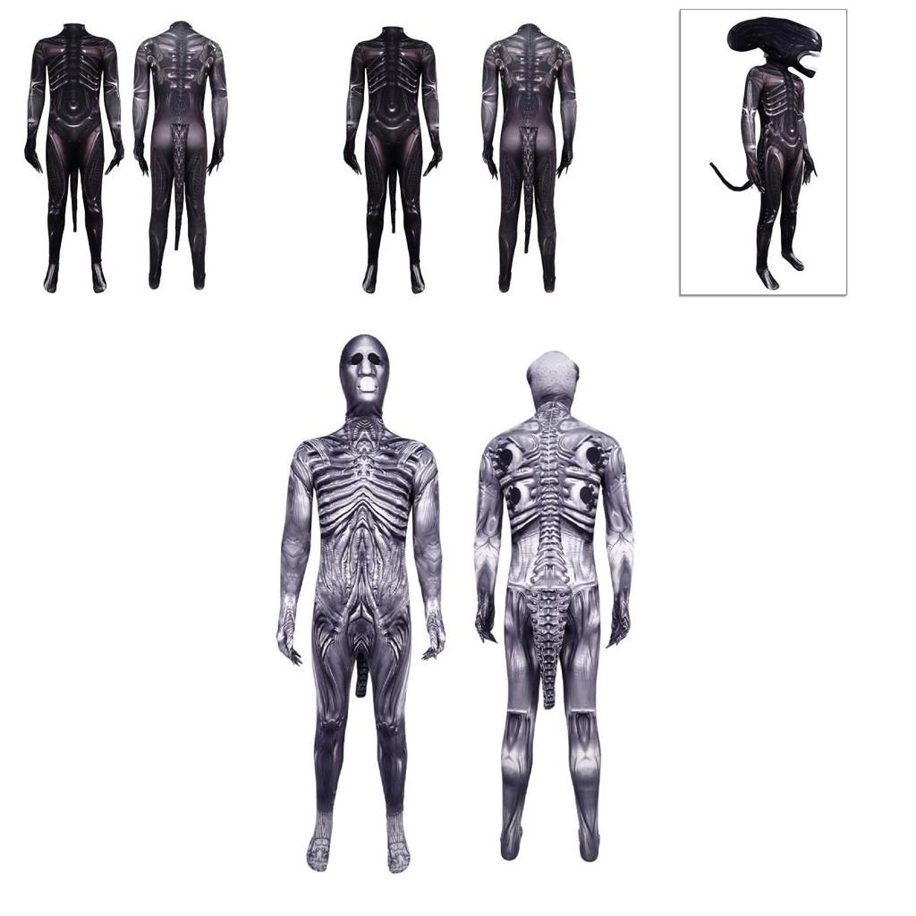 Alien Romulus Cosplay Costume For Halloween Featuring Unique Stage Performance Design For All Genders