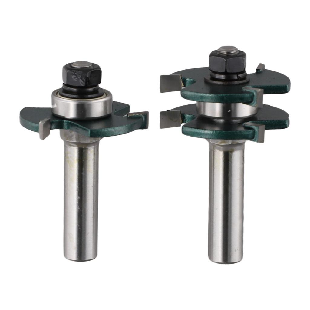 12 MM 12,7 MM Schaft 3-Zahn-Nutfräser Mehrblatt-Technologie Präzises Schneidwerkzeug Vielseitige Holzbearbeitungswerkzeuge