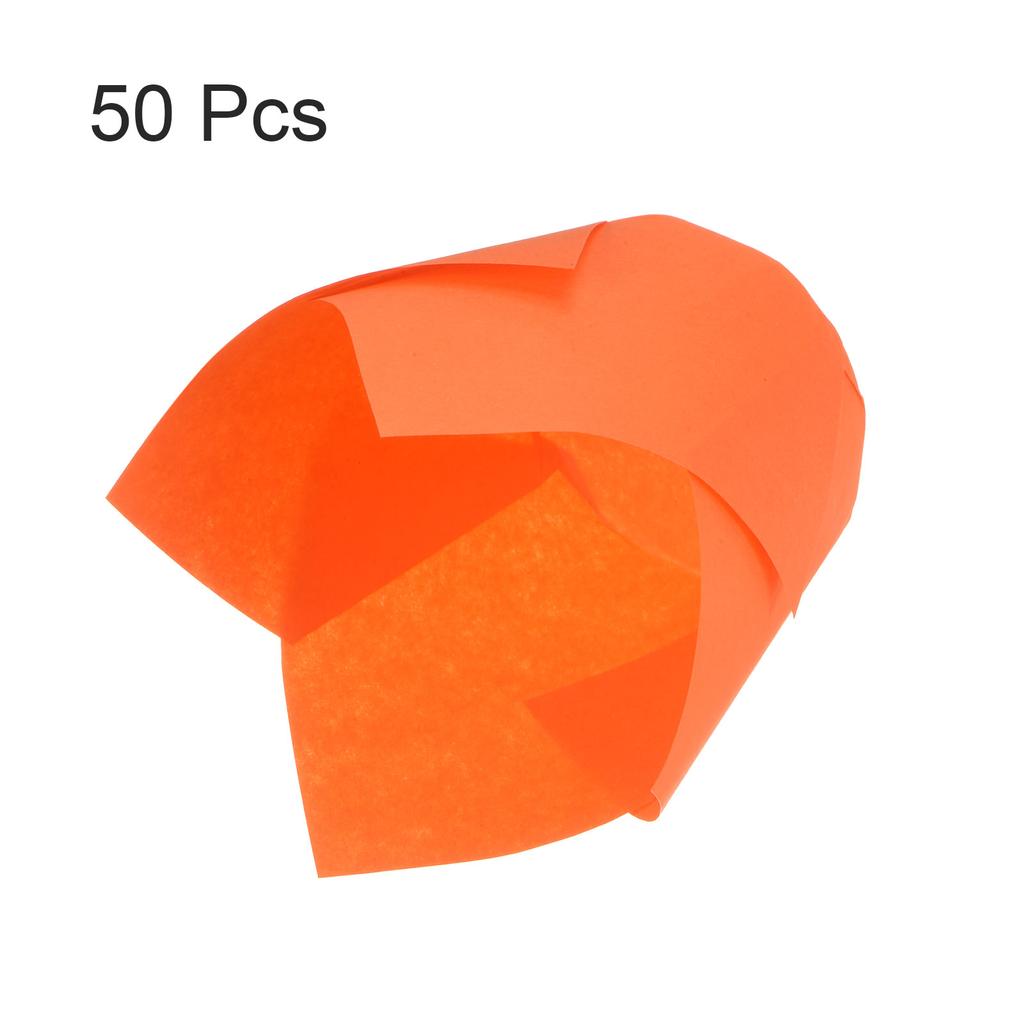 50/100/150 Stück Tulpen Muffinformen Cupcake Papierförmchen Ölbeständige Cupcake-Einlagen Backmuffinform Box Becher Muffinhüllen für Bankette Party