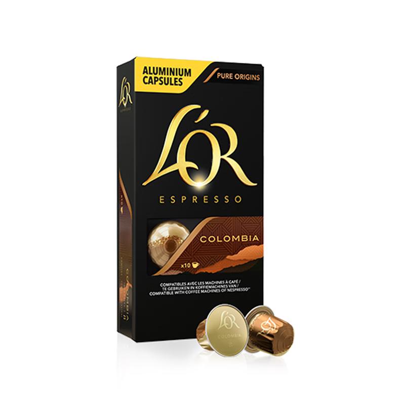 L OR Espresso Coffee Capsules, 10-Pack