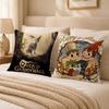 Cartoon O-Over The Garden WallS Kissenbezug Doppelseitig Bedruckter Kissenbezug Hypoallergen Staubmilbenresistent