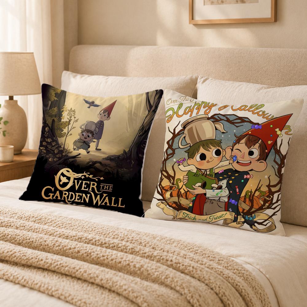 Cartoon O-Over The Garden WallS Kissenbezug Doppelseitig Bedruckter Kissenbezug Hypoallergen Staubmilbenresistent