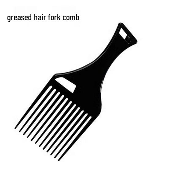 Three-in-One Wide-Tooth Styling Comb: Graphic, Fishbone & Pompadour Designs