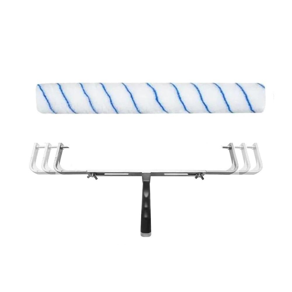 Aluminum Alloy Adjustable Paint Roller Wall Ceilings Alat Paint Brush Holder  for High Ceiling