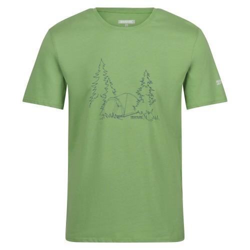 Regatta Mens Breezed IV Tree T-Shirt