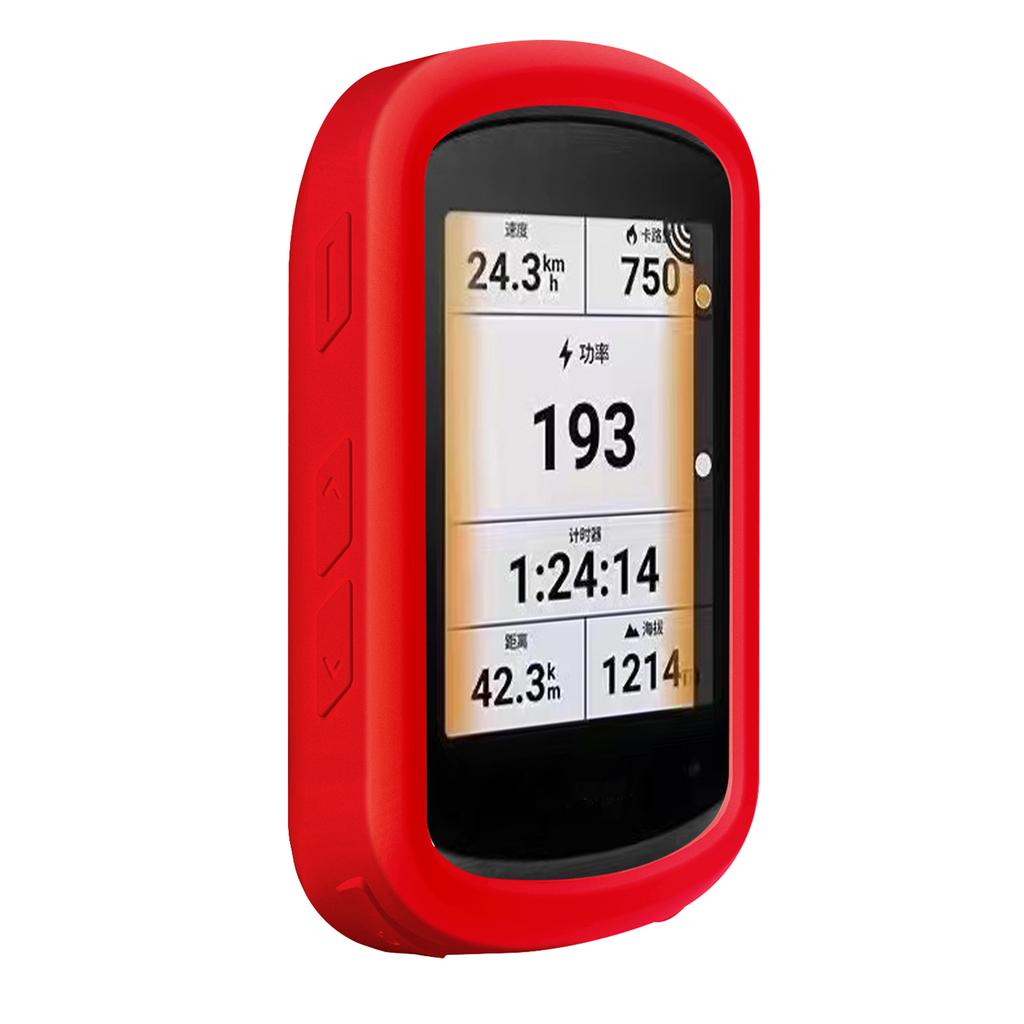 Soft Anti-slip Bike Skin Case for Garmin-Edge 840 Anti-drop GPS Protective Cover