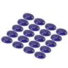 20pcs Oval Flatback Cabochon Lapis Lazuli Exquisite Ring Necklace DIY Stone Bead for Jewelry Making