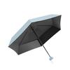 Compact Six-Fold Sun/Rain Umbrella with Card Holder