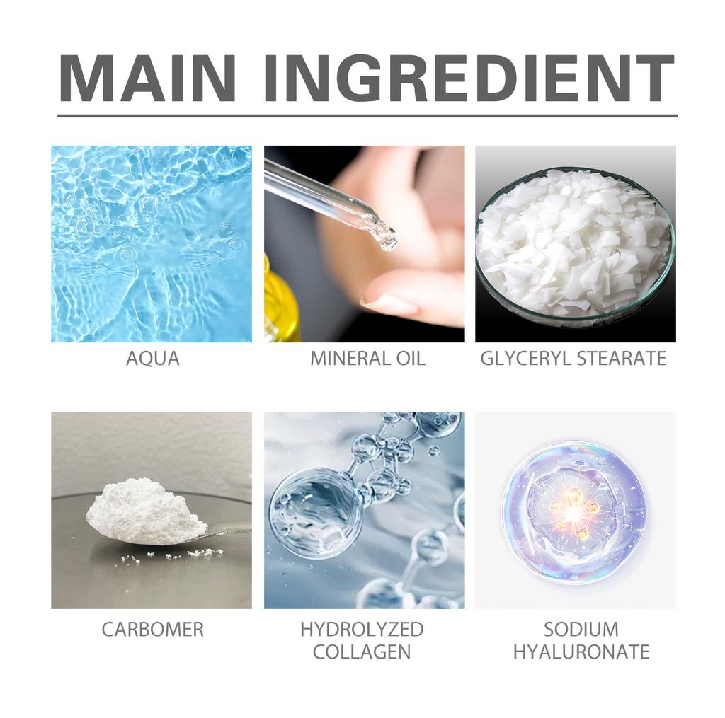 24k Collagen Cream Reduces Fine Lines Brightens Tightens Skin Whitening Anti-Aging Face Cream