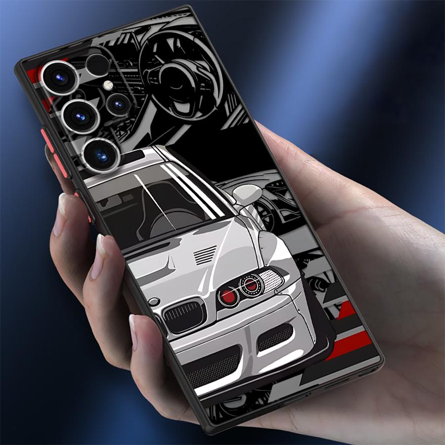 Japan Sports Cars Phone Case for Samsung Galaxy S9 S21 FE S24 S8 S22 Plus S25 Note 20 10 S23 Ultra S20 Soft Cover