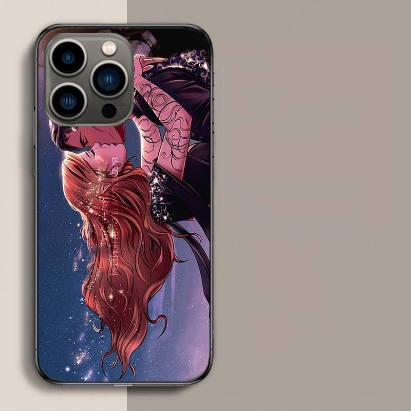 Acotar A Court of Mist and Fury Phone Case For Iphone 17 Air 15 Pro 14 Plus 16 Pro Max 17E 16E 12 13 Mini 11 Cover Cute Fundas