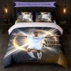 Jude Bellingham Custom Name Text Bedding Set 1 Duvet Cover+2 Pillowcases Soccer Logo Personalized Gift For Special Occasion Bedroom Decor
