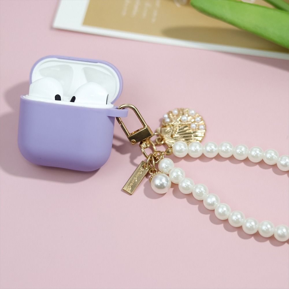 Shell Mobile Phone Lanyard Pearl Phone Wrist Strap Universal Cell Phone Strap  Phone Accessories