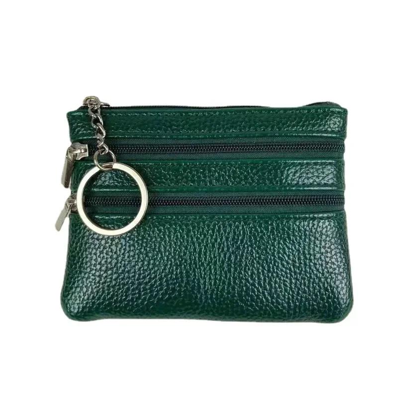 PU Deri Bozuk Para Cüzdanları Kadın Küçük Bozuk Para Para Çantaları Cep Cüzdanları Anahtarlık Kılıfı Mini Fonksiyonel Kılıf Fermuarlı Kart Cüzdanı