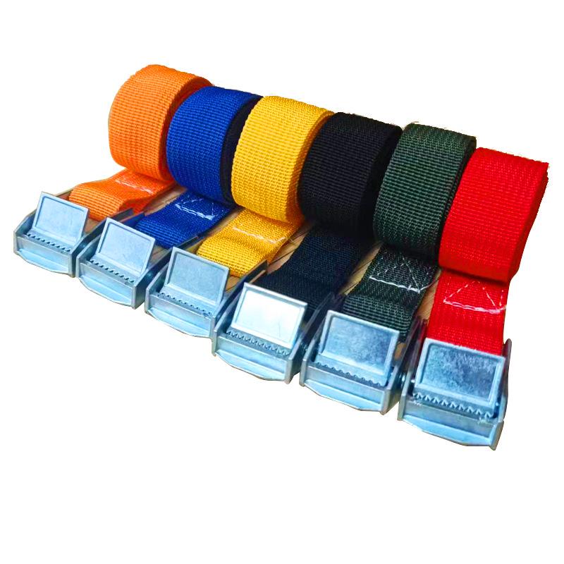 

Zinc Alloy Buckle Nylon Webbing Tie Belt for Motorcycle Luggage and Truck Rack
