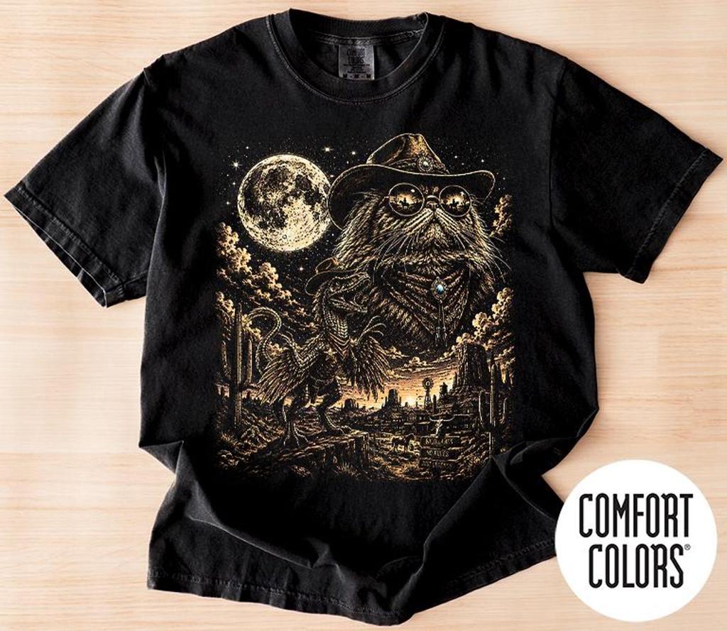 Comfort Colors Vintage Princess Donut and Mongo T-Shirt, Dungeon Crawler Carl Bookish Merch shirt, Fantasy Book Lover Gift T-Shirt