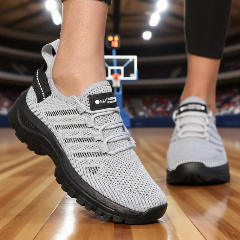 Women'S Anti Slip Sneakers Breathable Vulcanize Outdoor Shoe Tenis De Luxo Feminino Fashionable Jogging Trainers  Women Shoe