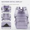 Expandable Large Capacity Travel Backpack for Women Men, 15.6 Inch Laptop Carry On Backpack, Water Resistant Weekender Bag Fits