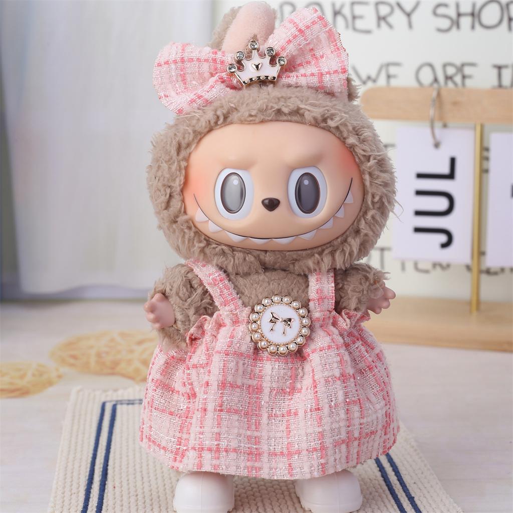 Labubu Baby Clothing Is Compatible with First, Second, and Third Generation 17cm Labubu Dolls