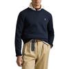 Polo Ralph Lauren Solid Color Logo Embroidered Crew Neck Pullover Sweatshirt Men Sweatshirt 710883334-001
