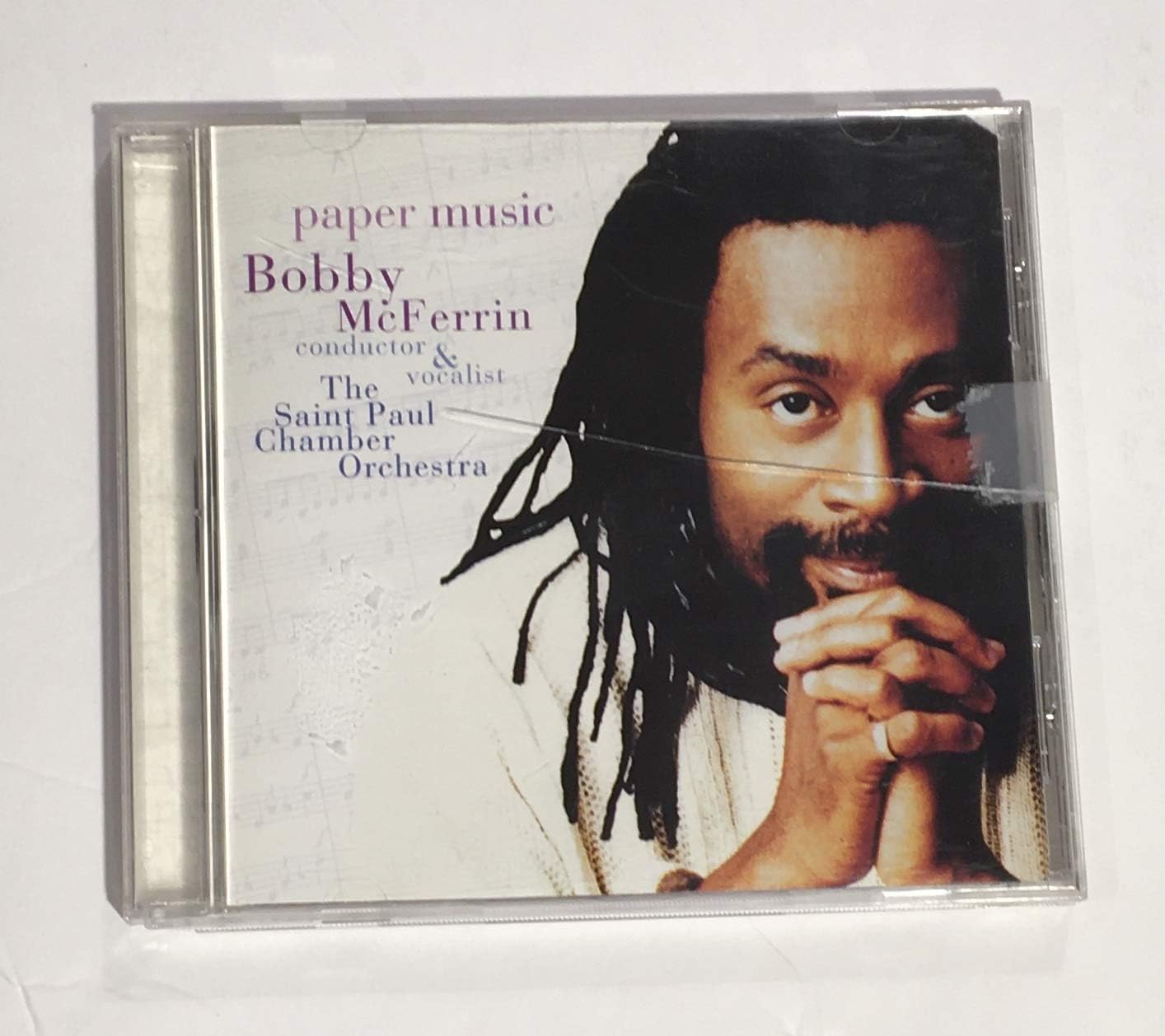 

CD BOBBY MCFERRIN - Paper Music-Sing SRCS7763PROMO Japan ObiJazz Used