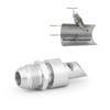 Stainless Steel Exhaust Vacuum Kit Catch Can Vent E-VAC Scavenger Kit includes T304 SS E-VAC fitting