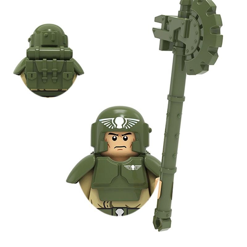 Kinderspielzeug Imperiale Garde Schwere Ingenieurstruppe Signalkorps Kommandant Militärfiguren Montagemodell Bausteine