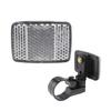 Bicycles Front Rear Reflector Mountain Bike Safety Warning Reflectors for Handlebar Seatpost and Night Cycling Enduring