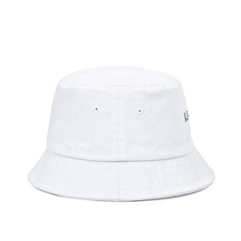 BLACKBLOND BBD Border Graffiti Logo Bucket Hat (White)
