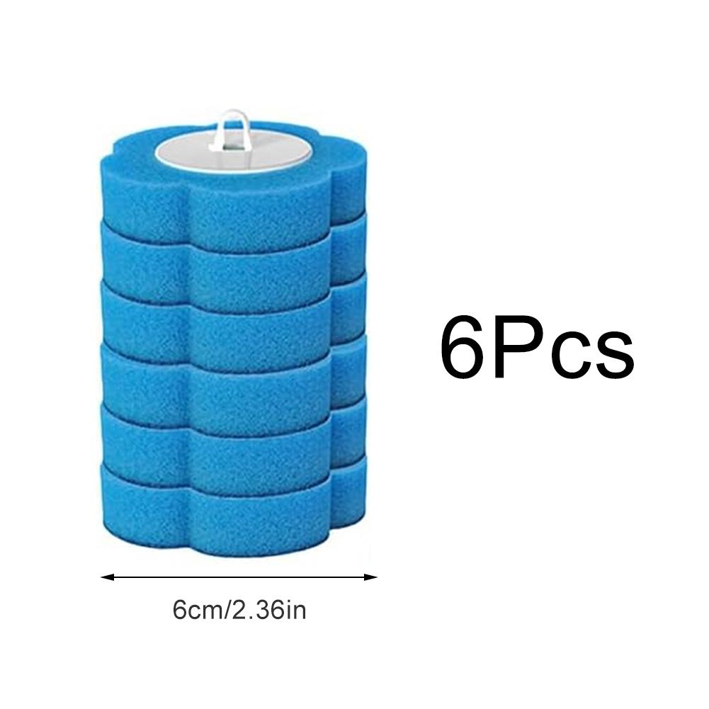 6/12/24PCS Brush Heads Blue Brush Head Set Disposable