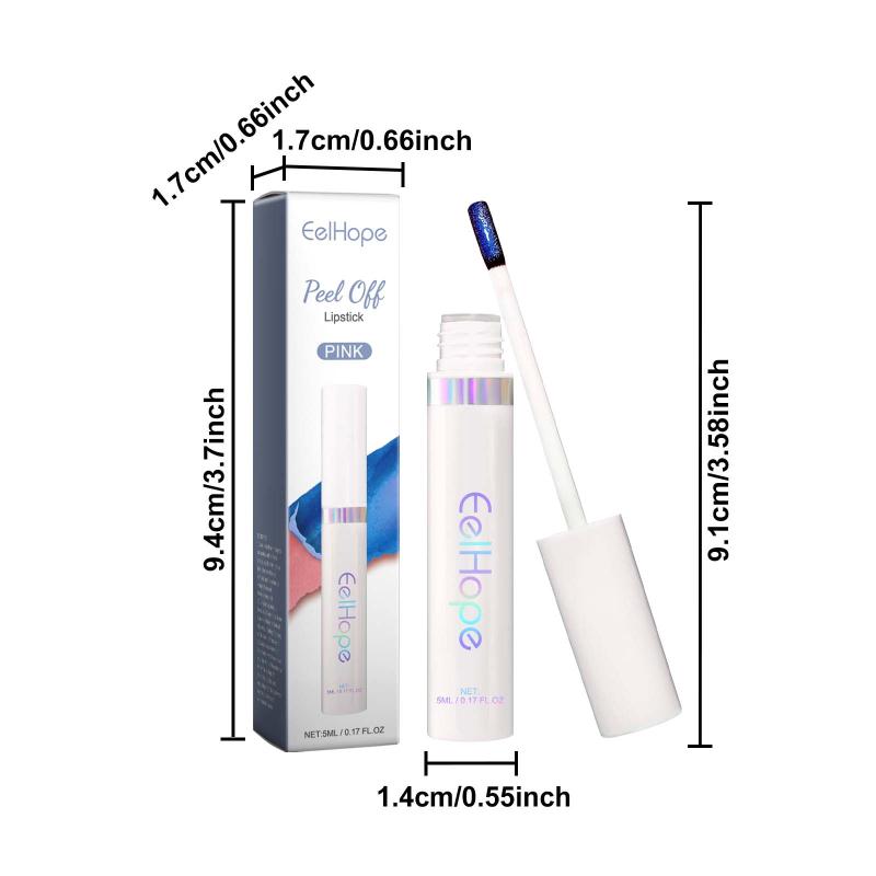 Peel Off Lipstick Long-Lasting Moisturizing Non Stick Cup Portable Care Lip Gloss Waterproof Sexy Red Pink Lips Makeup Cosmetics
