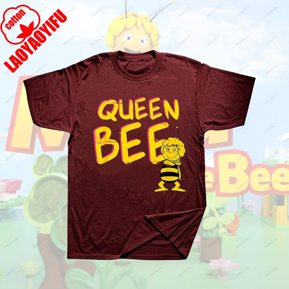 Maya The Bee Movie Cartoon Character T-shirts Cartoons T Shirt for Fitness Training Jogging Outdoor Activities