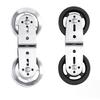 Compact Quiet Bearing Swivel Grooves Wheel Home Gyms Rotating Pulley 360 Degree Rotating Roller Easy To Install