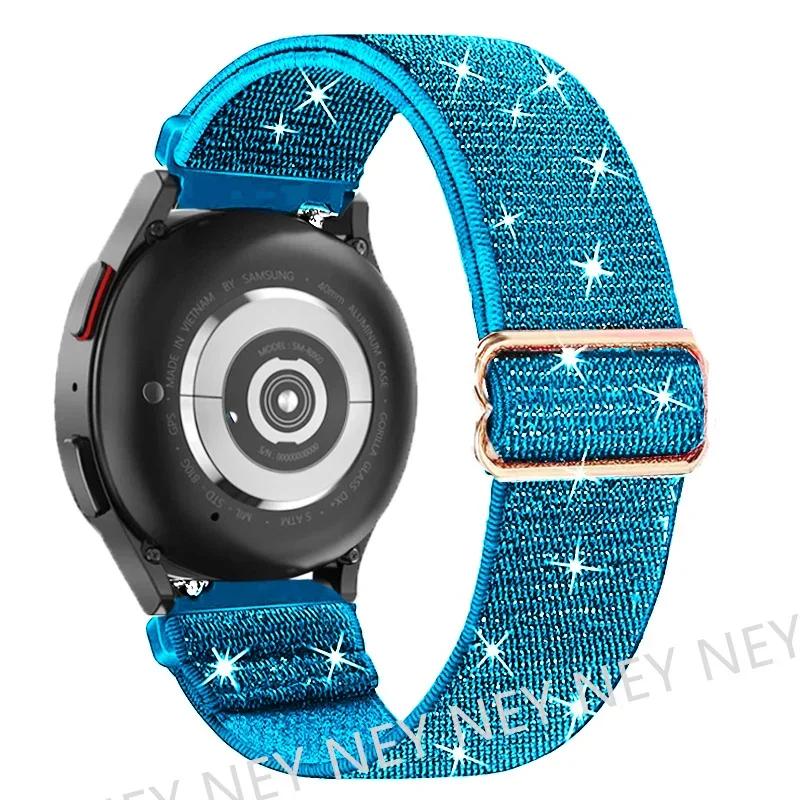 20 mm/22 mm Band für Amazfit GTS 4/2/2e/3/GTS2 Mini/GTR/4/3/Pro/GTR2/42 mm/Stratos Nylon elastisches Uhrenarmband Amazfit Bip-Armband