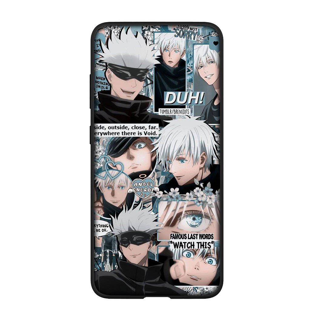 Phone Case for iPhone 17 16 15 Xiaomi Poco F8 F7 X7 X6 M8 C85 C75 C71 Redmi Note 14 13 12 11 Pro Max A4 14C 13C 15C Gojo Satoru Jujutsu Kaisen Anime