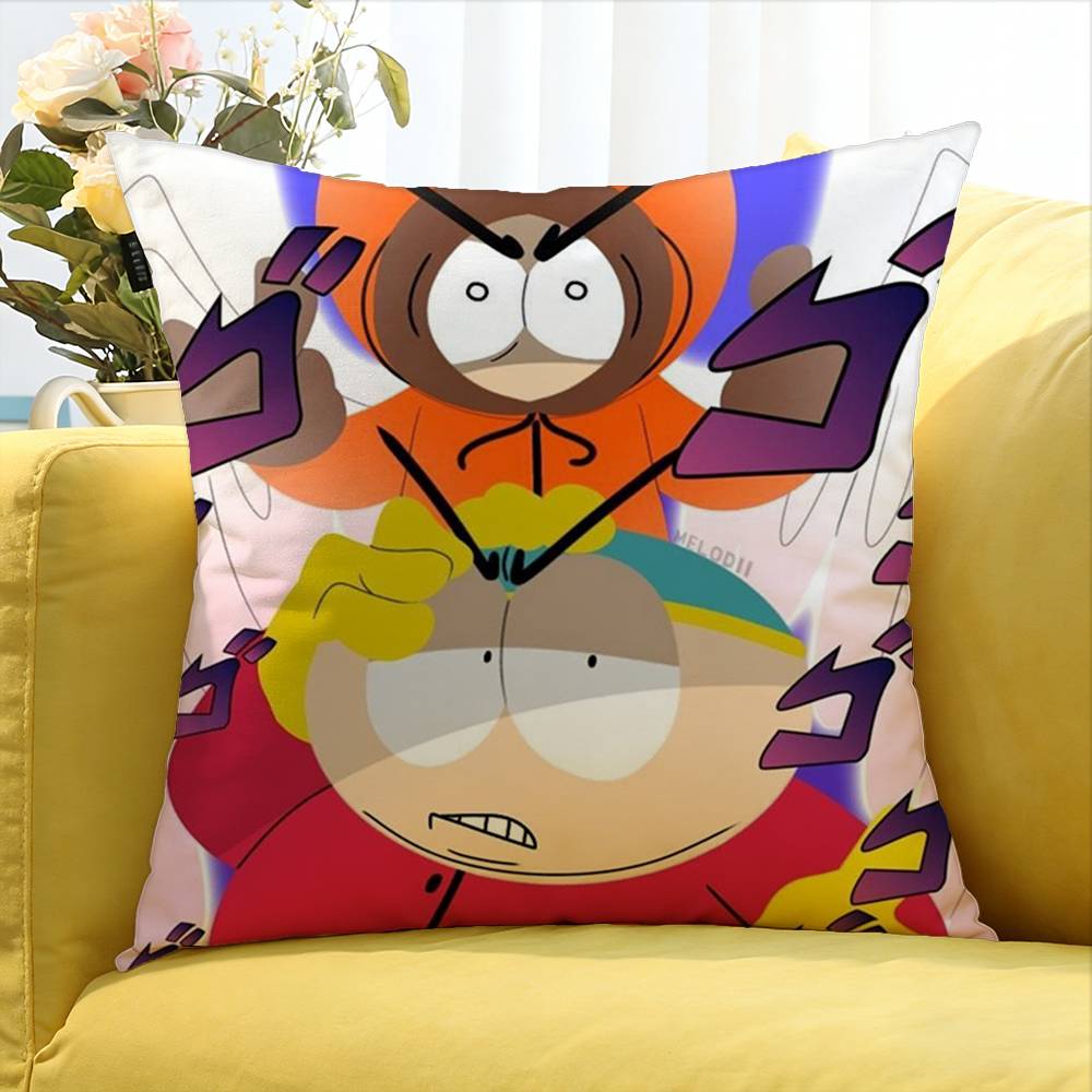 Kenny S-South Park Various Sizes Square Pillow Case For Car Home Bedchamber Decor
