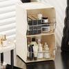 Multipurpose Teabag Display Case Portable PP Storage Box With Pull Out Drawer for Office or Home Countertop Use