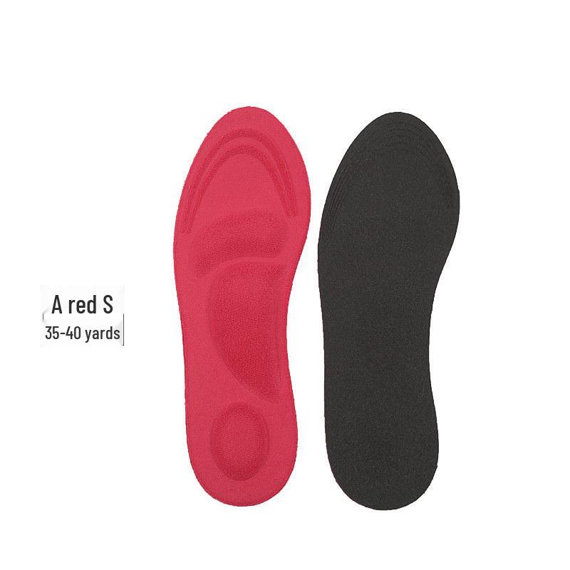 3D Arch Support Shock-Absorbing Sports Insoles for Men & Women—Soft, Sponge Inserts for Comfort & Endurance