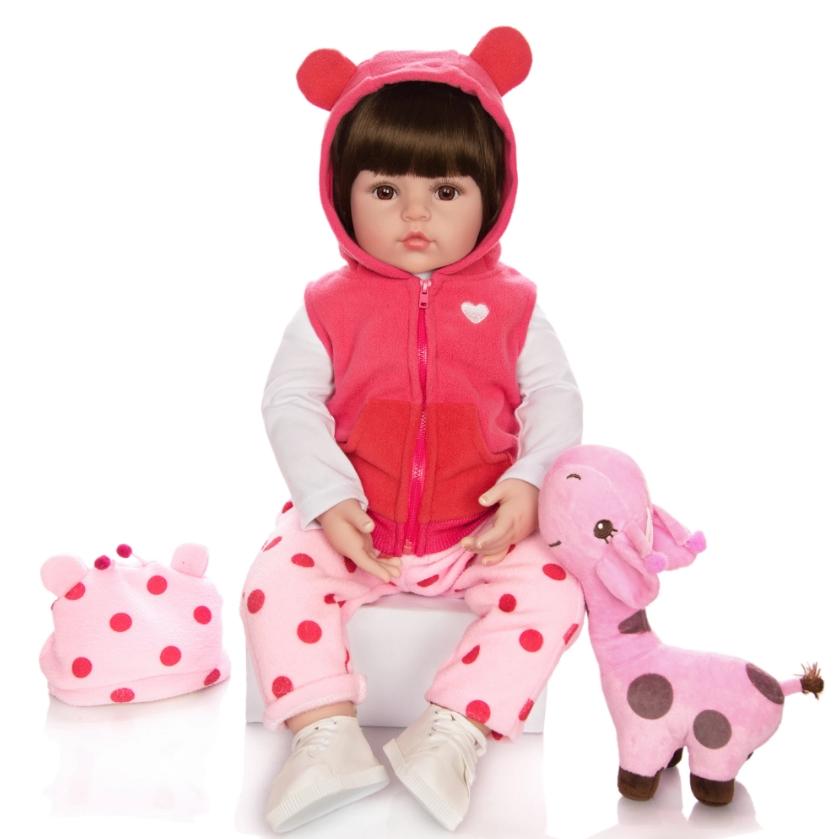 KEIUMI 48 см живая кукла реборн для девочек — фото 3