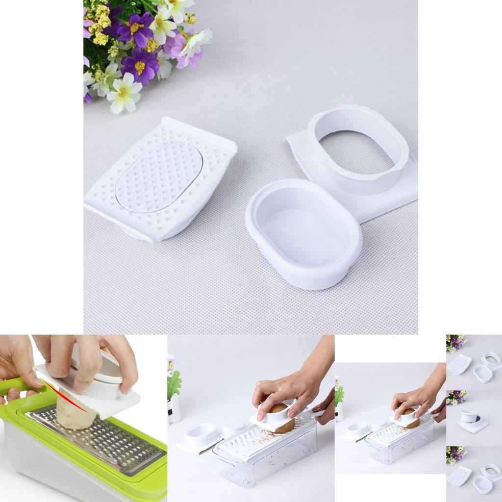 Safe And Easy To Use White Plastic Hand Protector For Slicing And Grating Vegetables