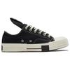 Chuck 70 Rick Owens X Chuck 70 Drkshdw Drkstar Converse Low 'Black' 172347C