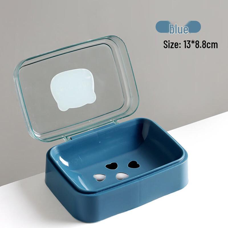 YIXI Wall-Mounted Soap Holder with Lid