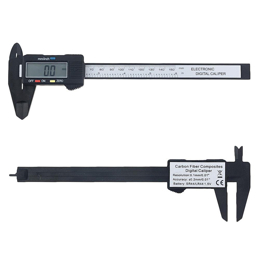 Electronic Digital Display Vernier Caliper 0  To 150 Mm 6 Inch Micrometer Measuring Tool