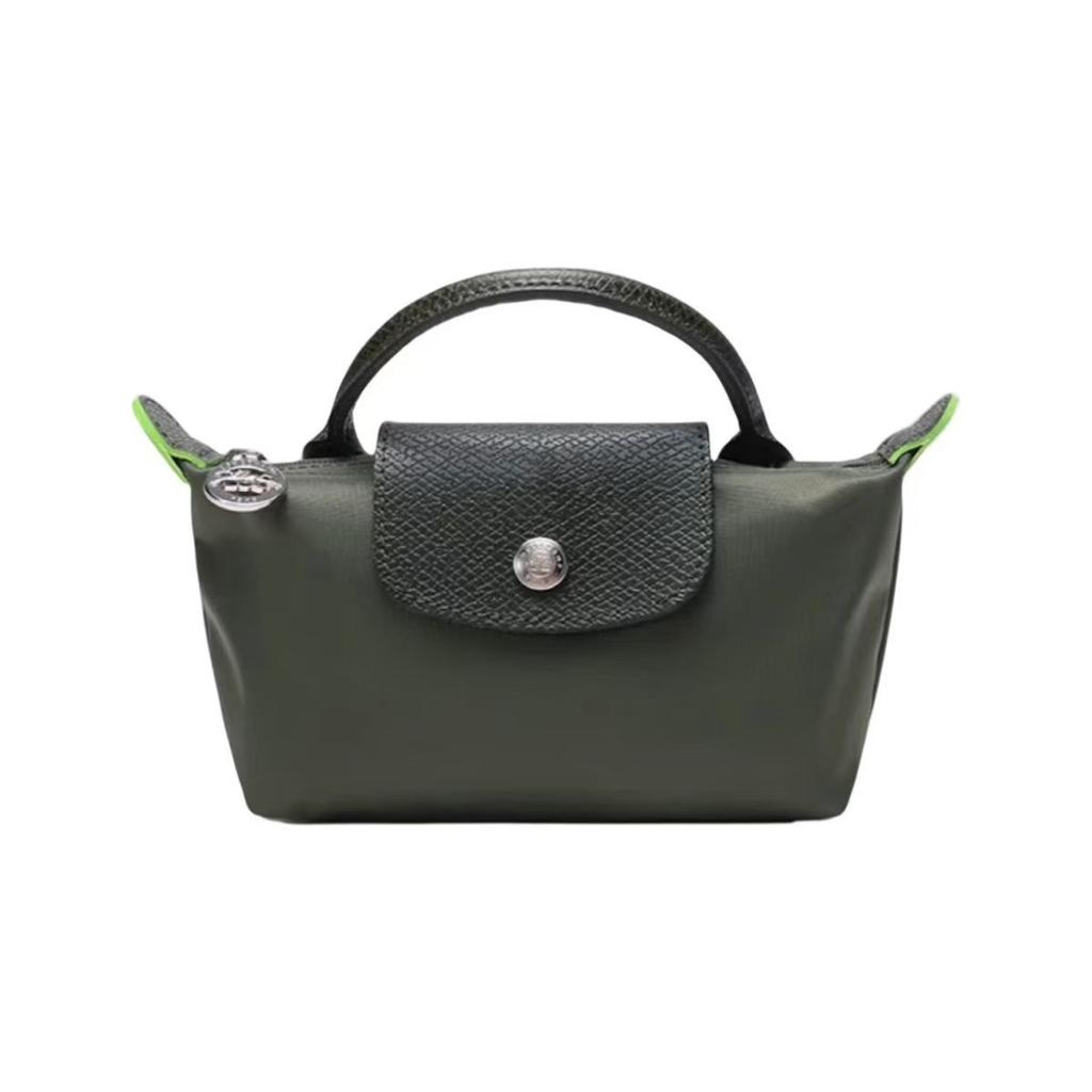 Applicable to Longxiang mini bag shoulder strap leather transformation crossbody dumpling bag small free punching buckle hanging bag strap