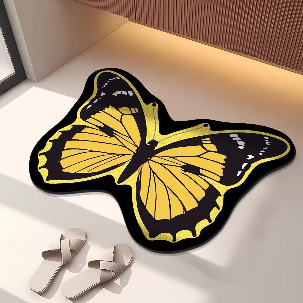 Absorbent Non-slip Bathroom Floor Mat Toilet Diatom Mud Toilet Household Carpet Bathroom Door Toilet Foot Mat