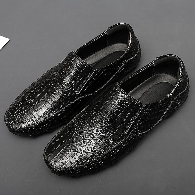 

Spring Fashion New Men s Genuine Leather Octopus Fish Bean Shoes Outdoor Men s Comfortable Breathable Soft Bottom Driving Shoes 47